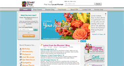 Desktop Screenshot of flowershopnetwork.com