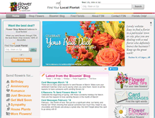 Tablet Screenshot of flowershopnetwork.com