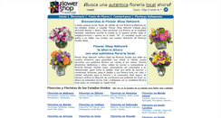 Desktop Screenshot of es.flowershopnetwork.com