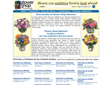 Tablet Screenshot of es.flowershopnetwork.com